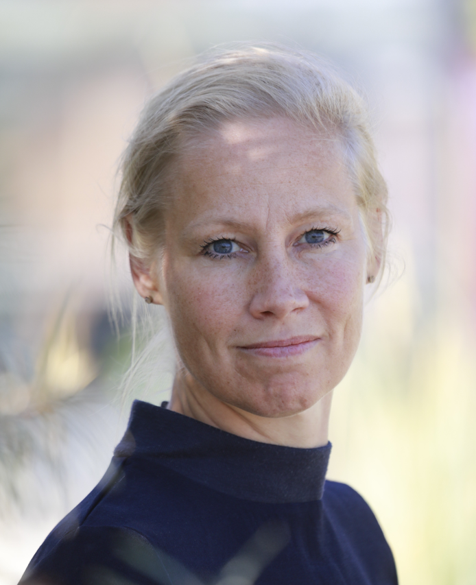 Ergoterapeut Anja Larsen smilende og imødekommende